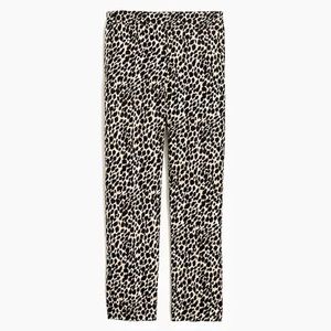 Jcrew Factory Jamie pull on pant in leopard